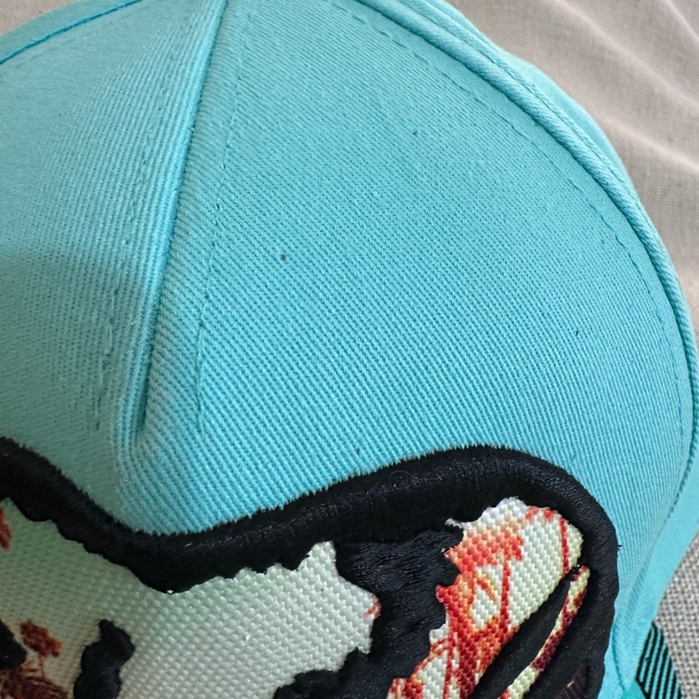 Brown Trucker Hat With Leather Patch - image 5